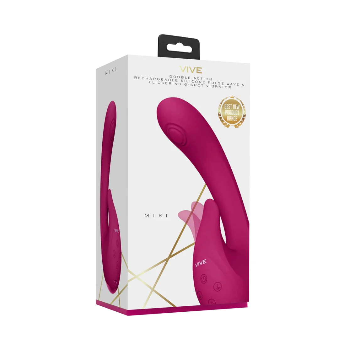 Vibromasseur point G à 10 modes – Rose VIVE by Shots – Image 1