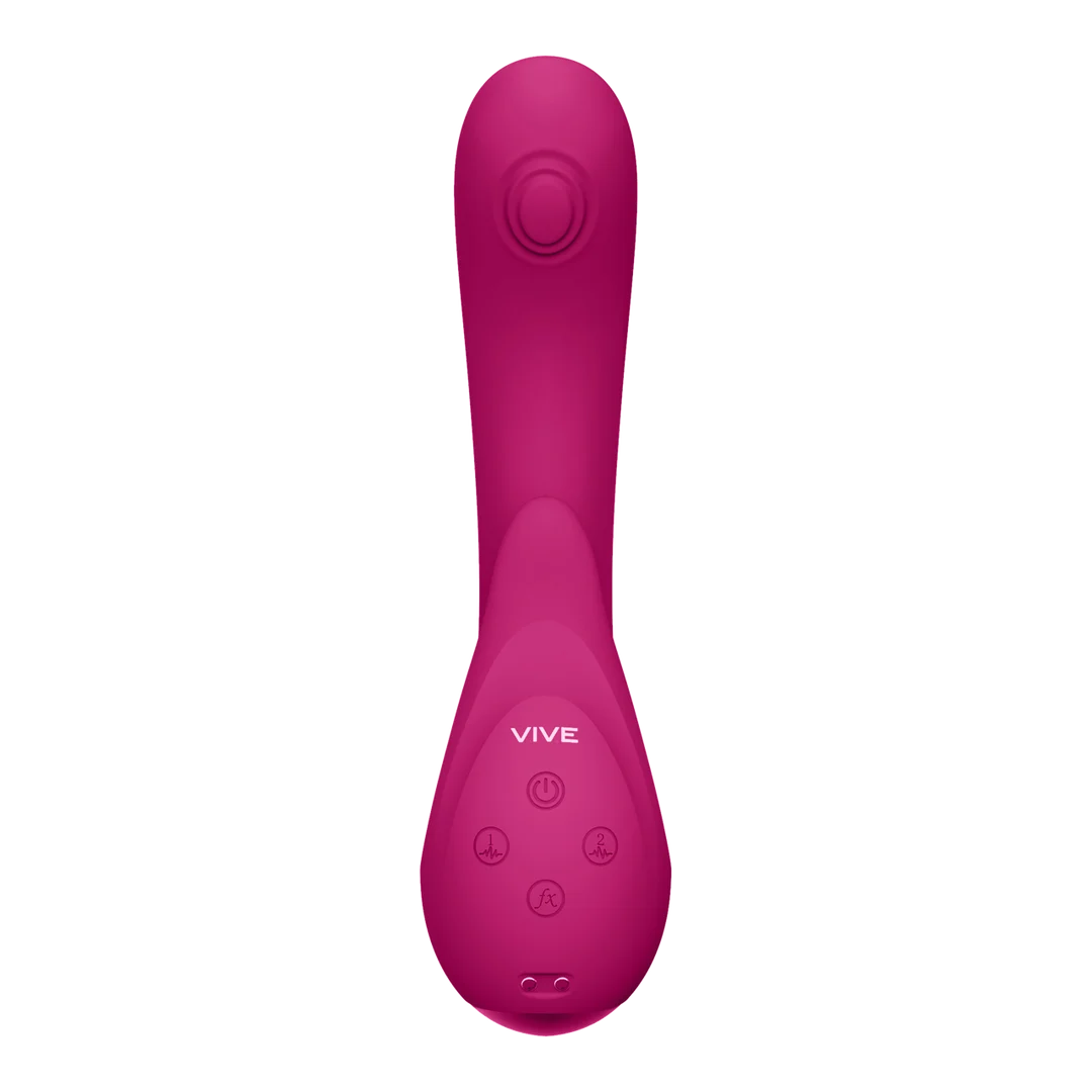 Vibromasseur point G à 10 modes – Rose VIVE by Shots – Image 2