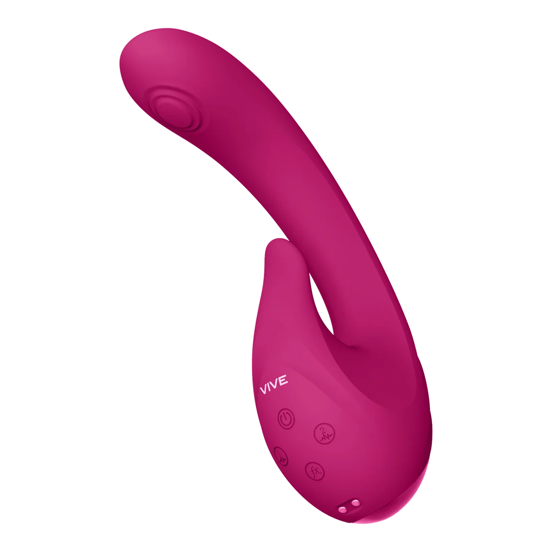 Vibromasseur point G à 10 modes – Rose VIVE by Shots – Image 4