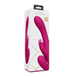 Vibromasseur strapless – stimulation à deux pour les couples – VIVE Suki, rose VIVE by Shots – Image 2