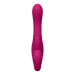 Vibromasseur strapless – stimulation à deux pour les couples – VIVE Suki, rose VIVE by Shots – Image 3