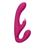 Vibromasseur strapless – stimulation à deux pour les couples – VIVE Suki, rose VIVE by Shots – Image 4