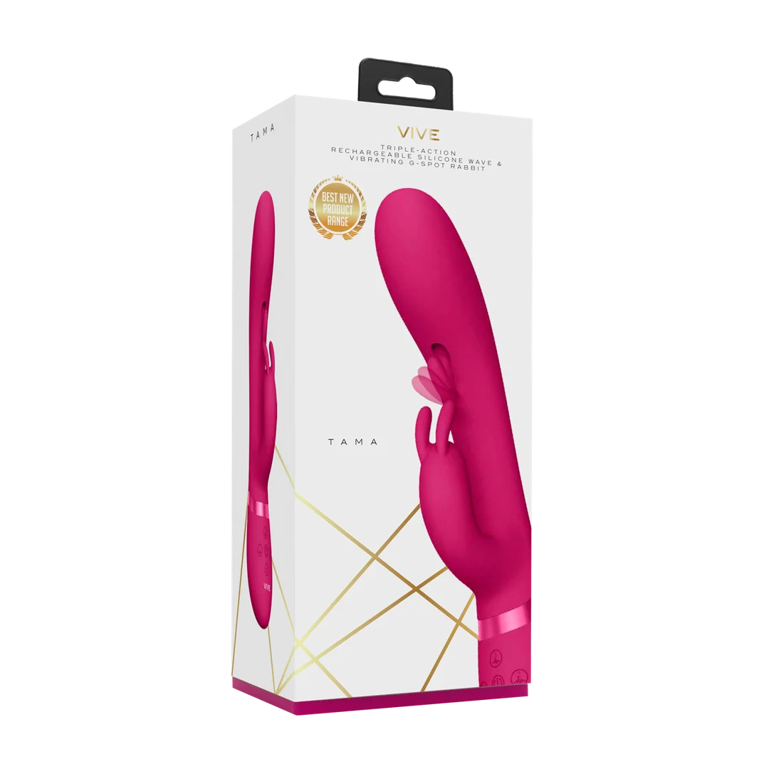 Vibromasseur rabbit violet VIVE by Shots, 10 modes et étanche – Image 2