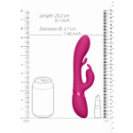Vibromasseur rabbit violet VIVE by Shots, 10 modes et étanche – Image 5