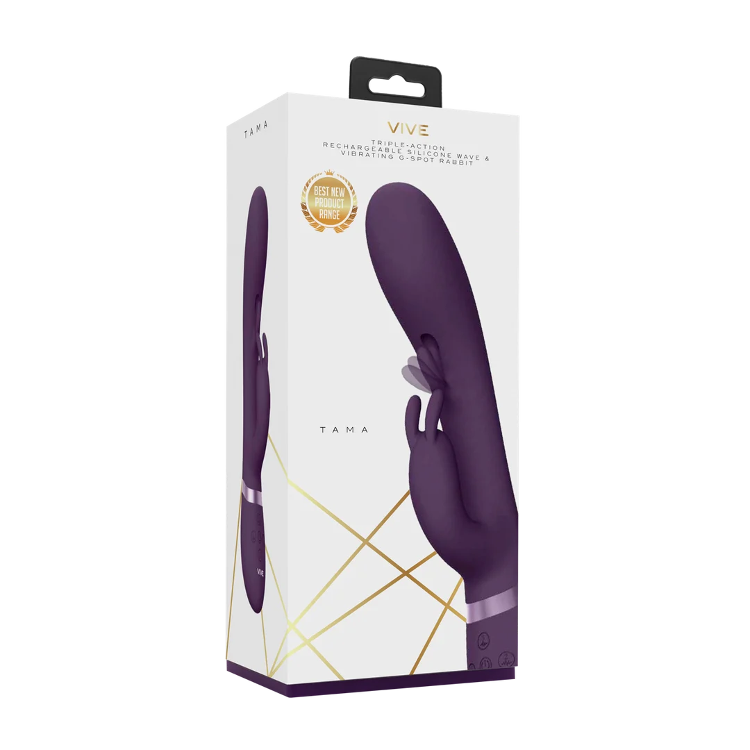 Vibromasseur rabbit violet VIVE by Shots, 10 modes et étanche – Image 7