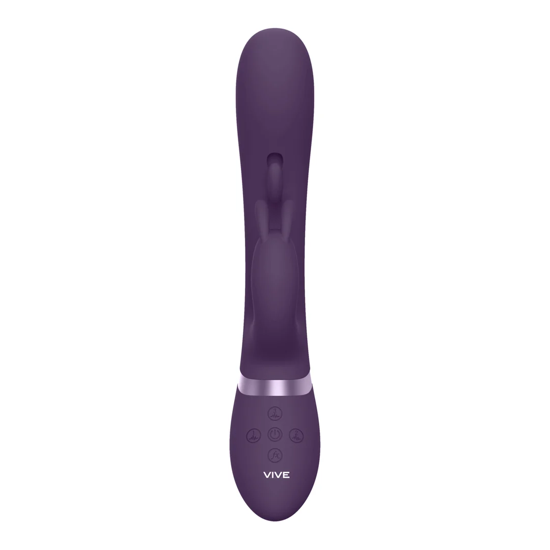 Vibromasseur rabbit violet VIVE by Shots, 10 modes et étanche – Image 8