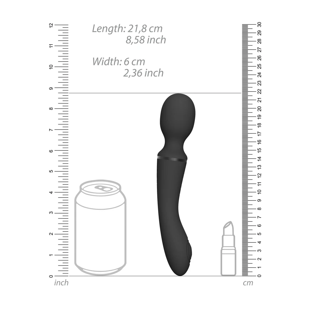 Vibromasseur wand à double moteur et 10 modes, VIVE by Shots, violet VIVE by Shots – Image 8