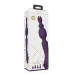 Vibromasseur wand à double moteur et 10 modes, VIVE by Shots, violet VIVE by Shots – Image 9