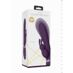 Vibromasseur rabbit noir VIVE, point G gonflable et 10 modes, VIVE by Shots – Image 2