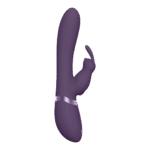 Vibromasseur rabbit noir VIVE, point G gonflable et 10 modes, VIVE by Shots – Image 4
