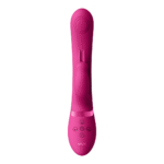 Vibromasseur rabbit à double onde pulsée avec bouton climax – VIVE by Shots, rose VIVE by Shots – Image 8