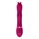 Vibromasseur rabbit, 3 moteurs et tige à ondes pulsées, VIVE VIVE by Shots – Image 3