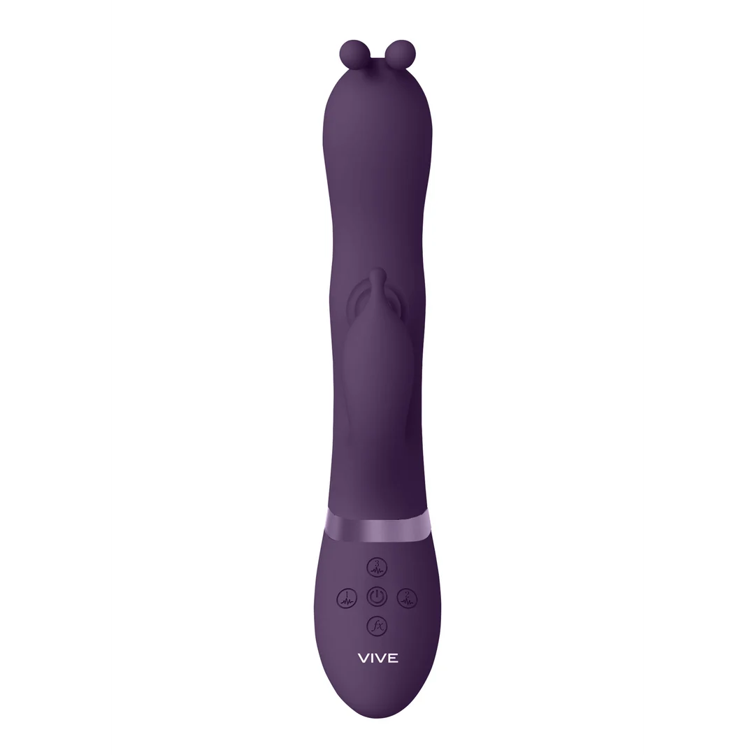 Vibromasseur rabbit, 3 moteurs et tige à ondes pulsées, VIVE VIVE by Shots – Image 9