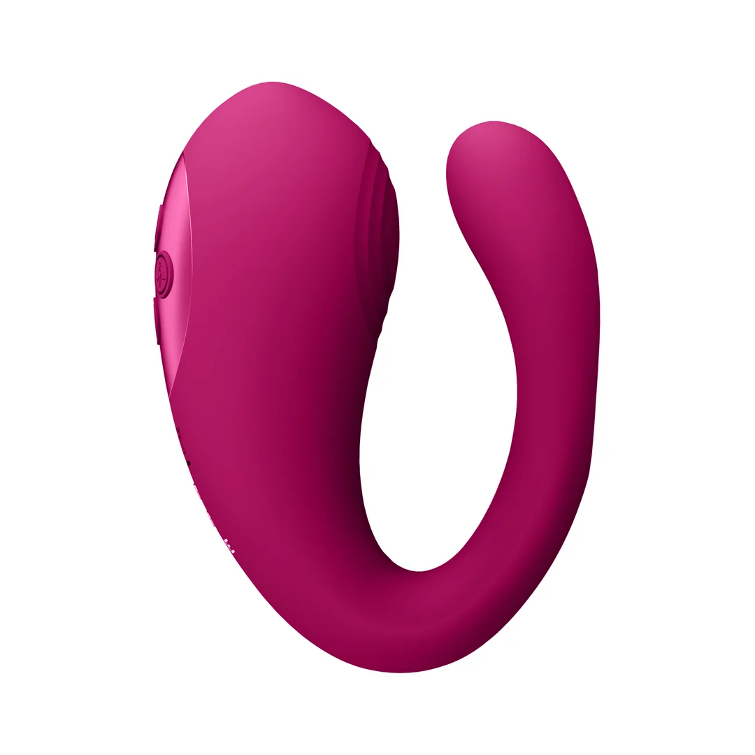 Vibromasseur duo avec fonction clitoridienne pulsée – Testeur VIVE by Shots – Image 2