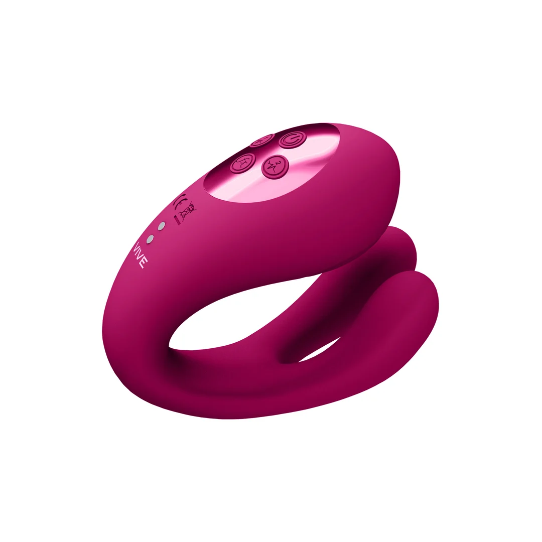 Vibromasseur duo avec fonction clitoridienne pulsée – Testeur VIVE by Shots – Image 3