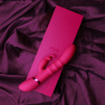 Vibromasseur rabbit – anneaux à mouvement de va et vient – VIVE violet VIVE by Shots – Image 6