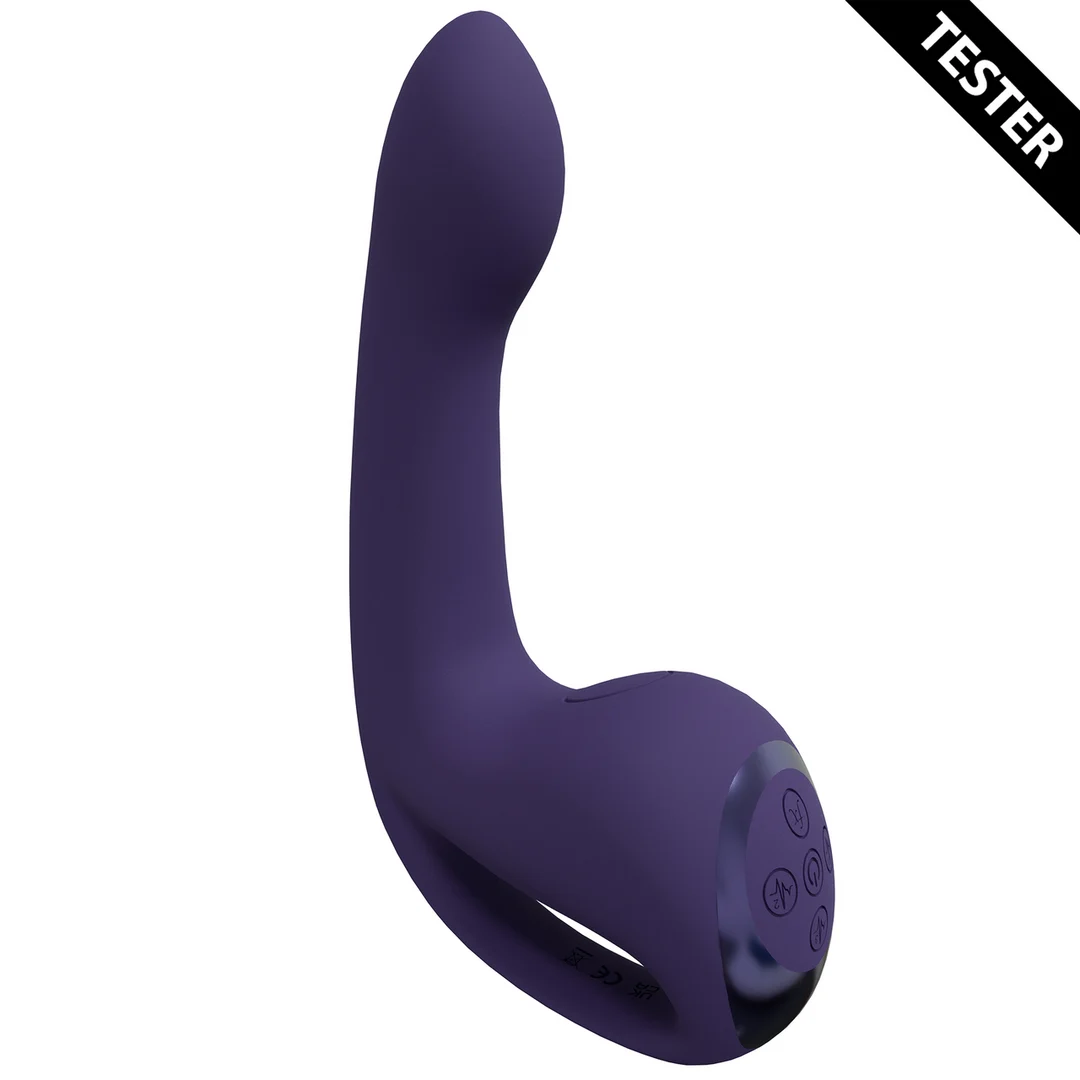 Vibromasseur rabbit – triple moteur avec come hither et Pulse Wave – VIVE by Shots, violet VIVE by Shots – Image 2