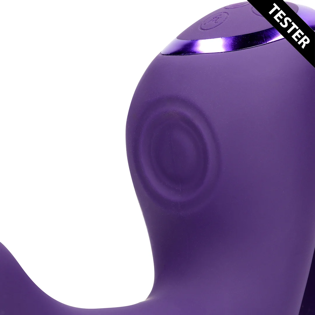 Vibromasseur rabbit – triple moteur avec come hither et Pulse Wave – VIVE by Shots, violet VIVE by Shots – Image 4
