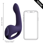Vibromasseur rabbit – triple moteur avec come hither et Pulse Wave – VIVE by Shots, violet VIVE by Shots – Image 5