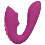 Vibromasseur pour point G avec perles massantes, rose, VIVE by Shots – Image 4