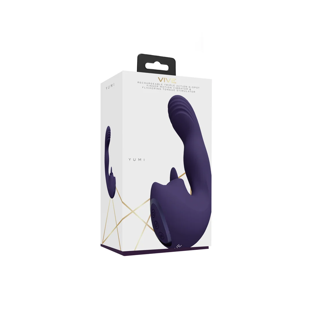 Vibromasseur à trois moteurs pour les doigts, rose VIVE by Shots – Image 7