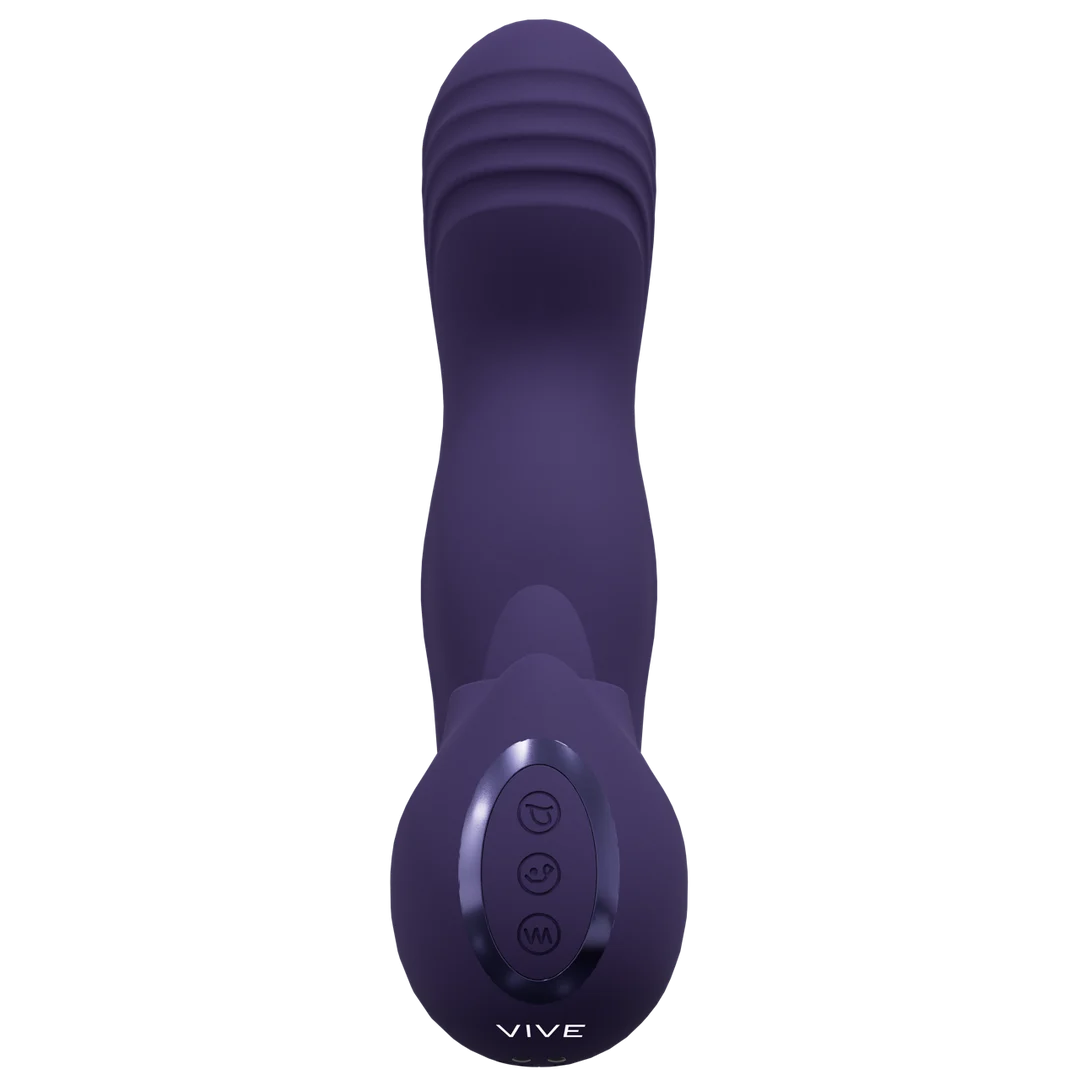 Vibromasseur à trois moteurs pour les doigts, rose VIVE by Shots – Image 9