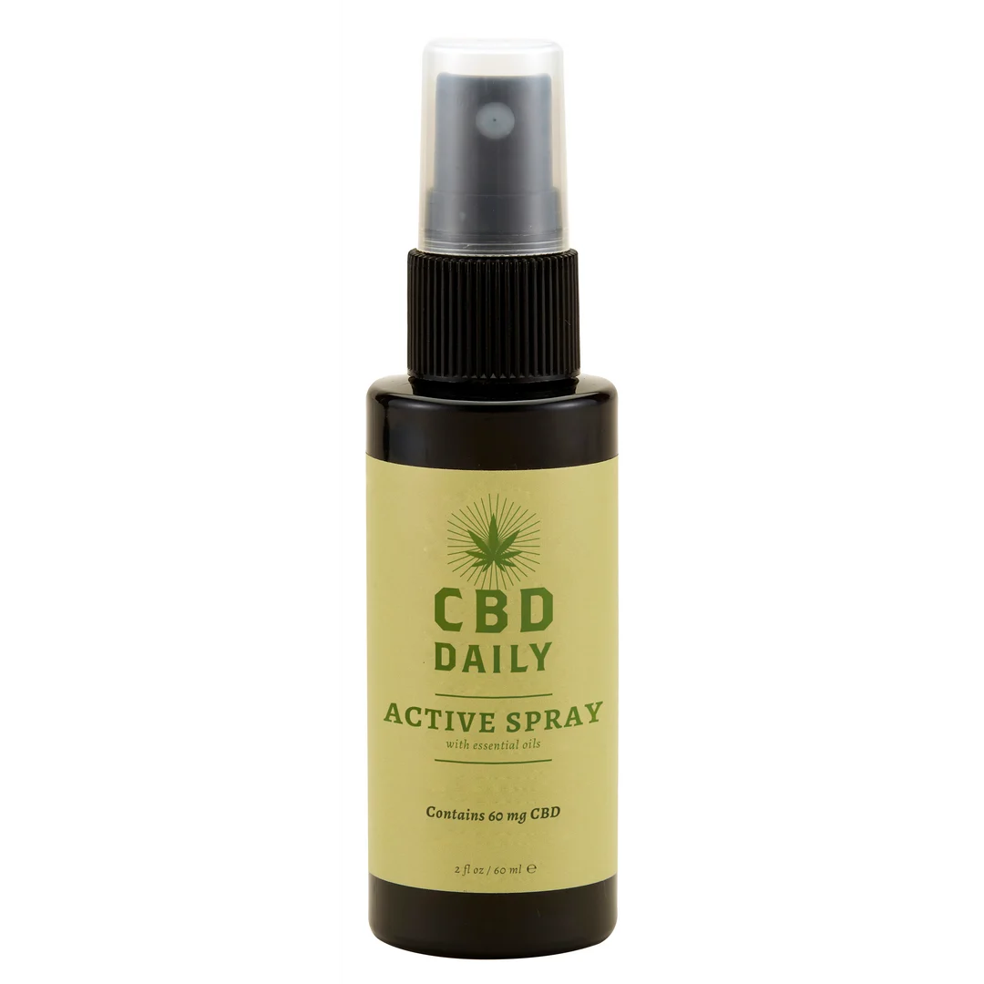 XEUCBDAS002_1_2 Earthly Body Spray Active au CBD, 60 ml – Image 1