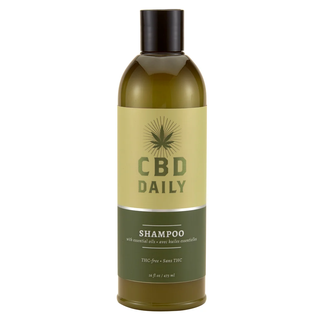 Shampooing – Soin sans sulfates pour tous les types de cheveux – Non genré – Earthly Body – 16 fl oz / 473 ml – Image 1