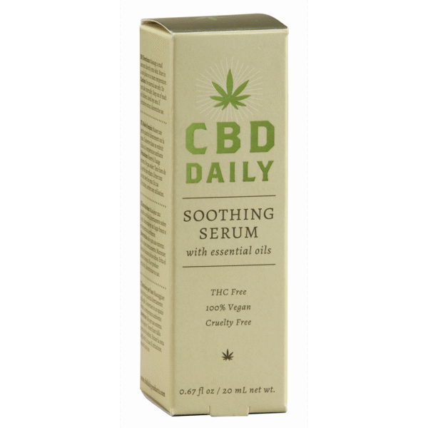Sérum apaisant Earthly Body au CBD, 20 ml